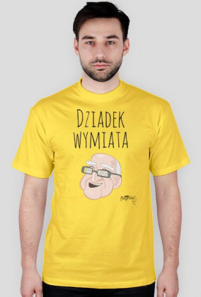 T-shirt Męski - Dziadek wymiata [dzień dziadka]