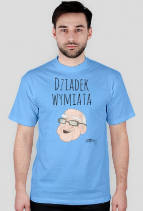 T-shirt Męski - Dziadek wymiata [dzień dziadka]