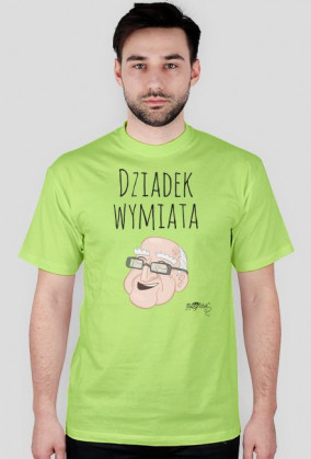 T-shirt Męski - Dziadek wymiata [dzień dziadka]