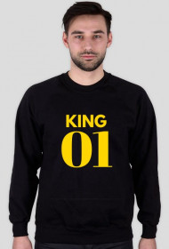 Bluza Męska - King 01 (złoty)