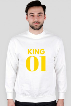 Bluza Męska - King 01 (złoty)