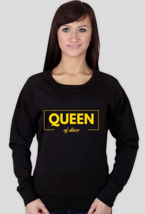 Bluza Damska - Queen of disco (złoty)