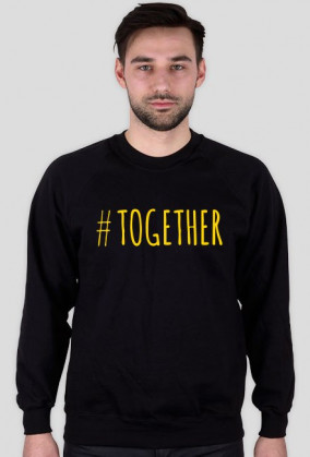 Bluza Męska - #Together (złoty)