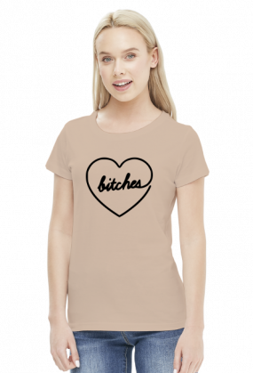 Bitches - Best Friends - koszulka damska