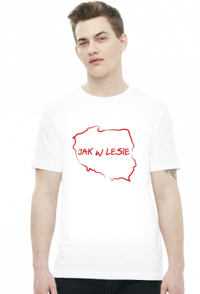 Jak w lesie - koszulka męska