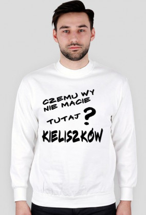 bluza męska "kieliszki"