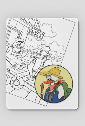 Pan Kaczka - podkładka pod myszkę