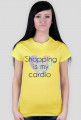 Koszulka "shopping is my cardio"