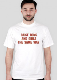 raise girls and boys the same way white