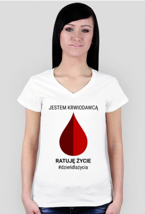 Koszulka "Jestem krwiodawcą"