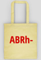 Torba z grupą krwi "ABRh-