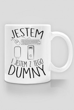 Jestem dumny z bycia IT - KUBEK