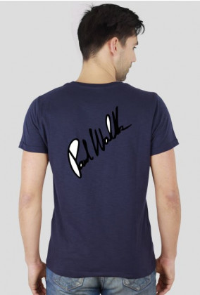 Koszulka Paul Walker signature