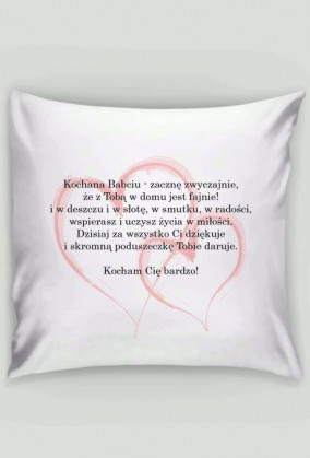 Poduszka "Babcia na medal"