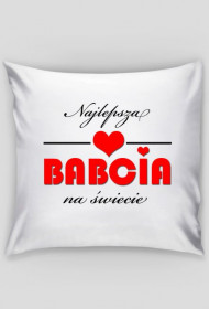 Poduszka "Najlepsza BABCIA na świecie"