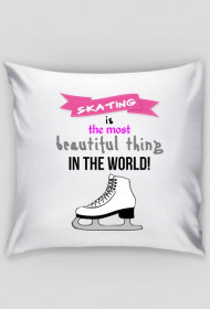 Poszewka Skating z łyżwą