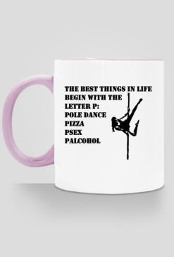 Kubek The Best Things Start with a P