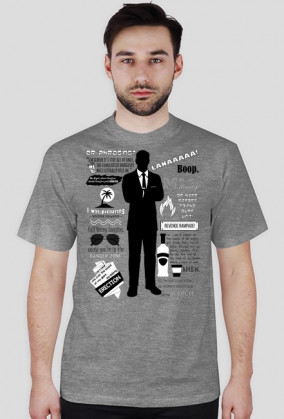 Sterling Archer — cytaty – t-shirt męski