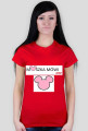 Koszulka damska z krótkim rękawkiem Myszka Mówi Siema