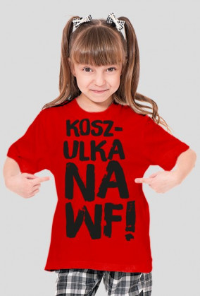 Koszulka na WF dziewczęca