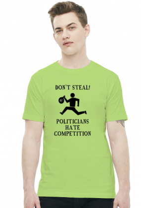 Don't steal! - men's t-shirt