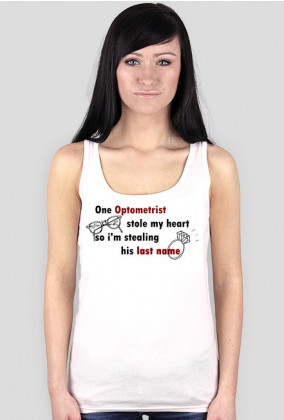 Koszulka dla narzeczonej Optometrysty