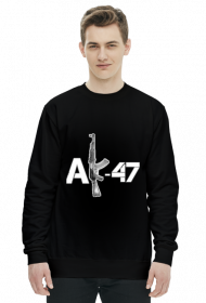 AK 47 - czarna bluza