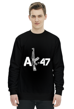 AK 47 - czarna bluza