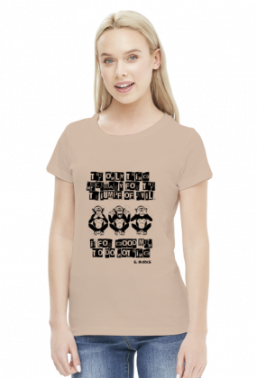 Evil - women's t-shirt