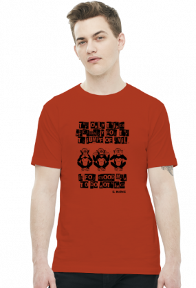 Evil - men's t-shirt