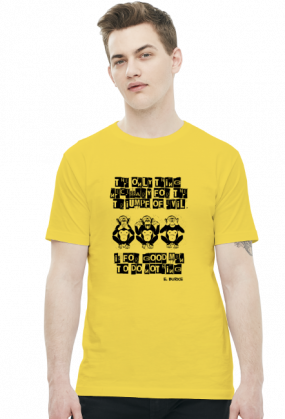 Evil - men's t-shirt