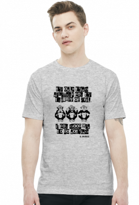 Evil - men's t-shirt