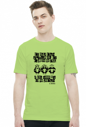 Evil - men's t-shirt