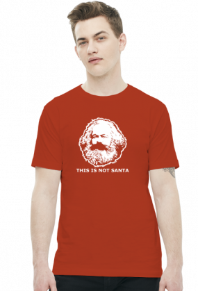 Santa Marx - koszulka męska (men's t-shirt)