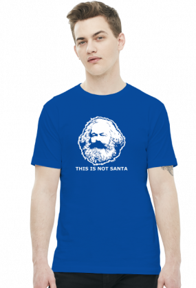 Santa Marx - koszulka męska (men's t-shirt)