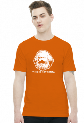 Santa Marx - koszulka męska (men's t-shirt)