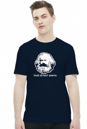 Santa Marx - koszulka męska (men's t-shirt)