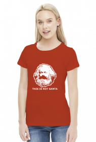 Santa Marx - koszulka damska (women's t-shirt)