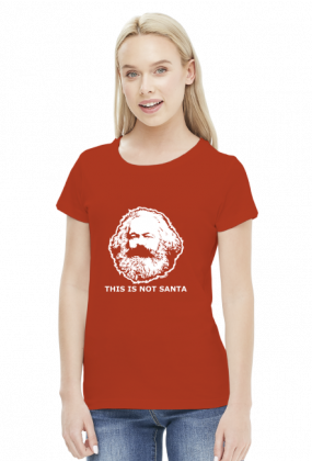Santa Marx - koszulka damska (women's t-shirt)