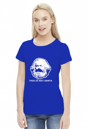 Santa Marx - koszulka damska (women's t-shirt)