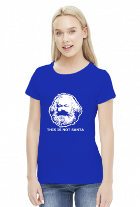 Santa Marx - koszulka damska (women's t-shirt)