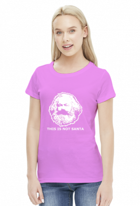Santa Marx - koszulka damska (women's t-shirt)