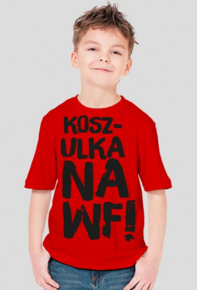 Koszulka na WF chłopięca