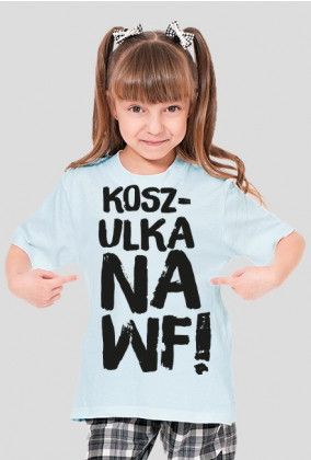 Koszulka na WF dziewczęca
