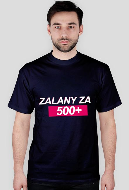 Zalany za 500+ Kolor Czarny