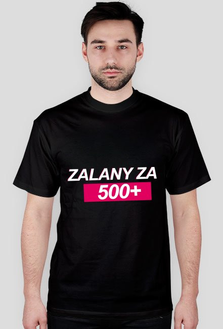 Zalany za 500+ Kolor Czarny