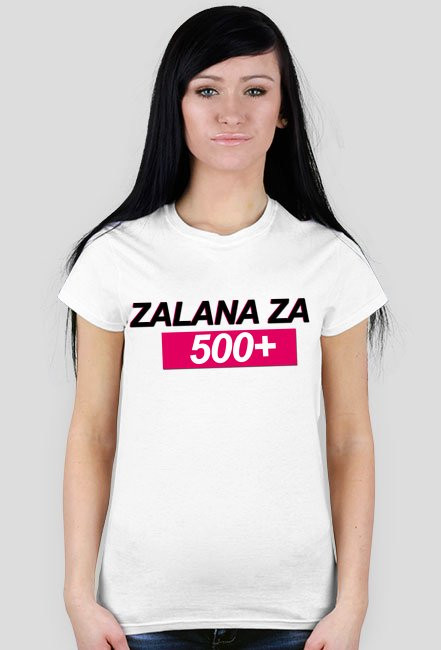 Zalana za 500+ Biały