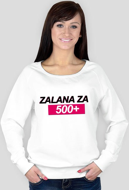 Zalana za 500+ Biały