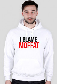 Doctor Who bluza "Blame Moffat" biała