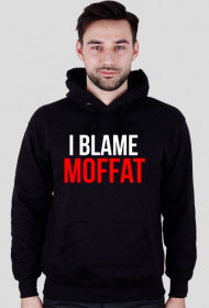 Doctor Who bluza "Blame Moffat" czarna
